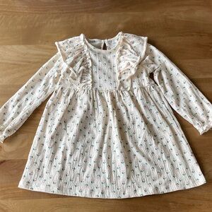 H&M Ruffle Knit Dress Toddler Size 2T